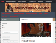 Tablet Screenshot of gsr-roma.com
